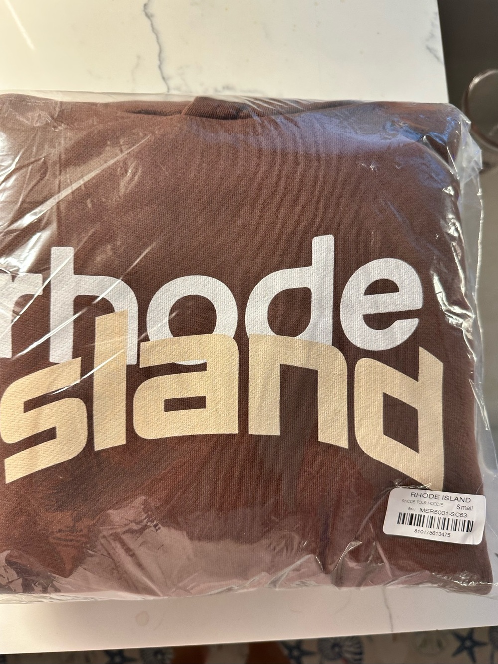 Rhode hoodie limited edition (S) from rhode island popup!